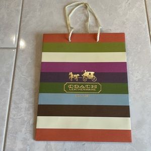 Coach gift bag